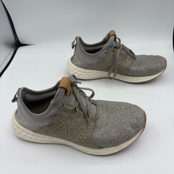 New Balance‎ Shoes Womens Size 9 Grey Knit Cruz V1 Sneakers Run Walk - Picture 7 of 9